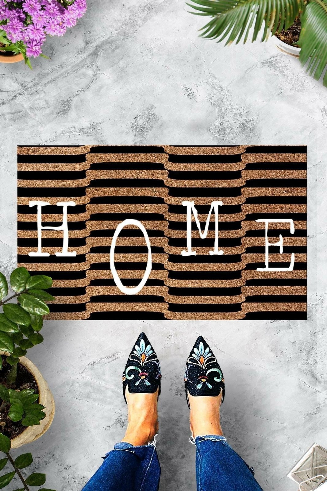 Shilte hyrëse PVC Conceptum Hypnose, Ibiza, shumëngjyrëshe, 40x60cm