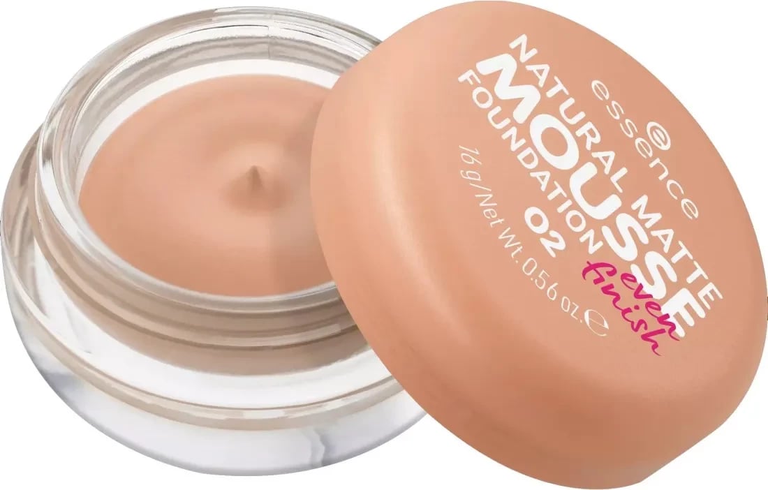 Fondatinë mousse Essence Cosmetics Natural Matte Base 02, 16g