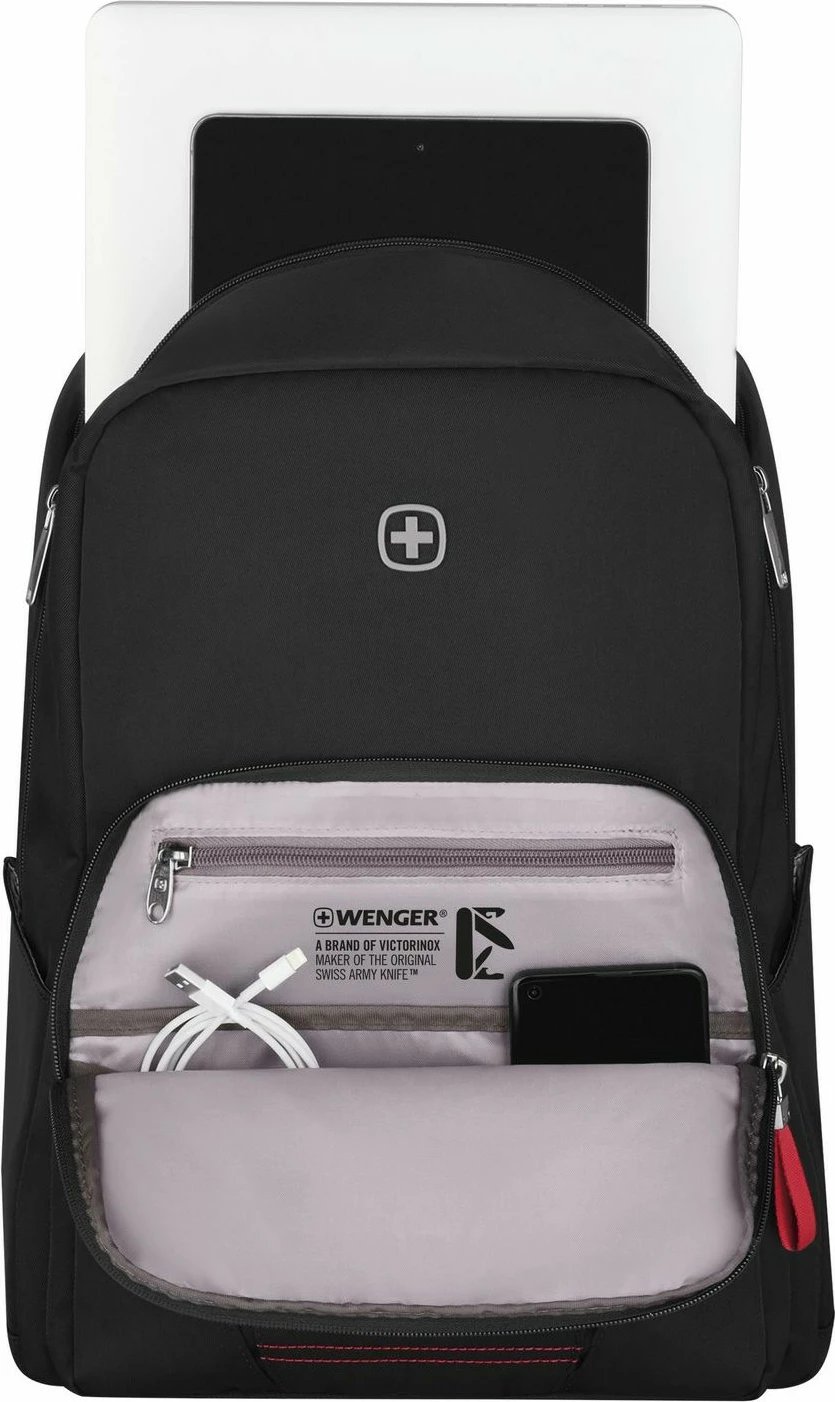 Çantë shpine Wenger Motion Backpack Chic 16" e zezë