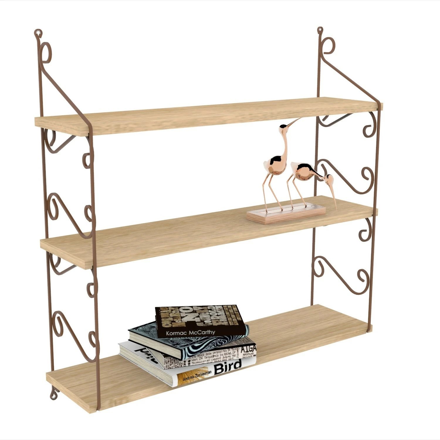 Raft muri Hanah Home, Seramoni 3 copë, ngjyrë lisi