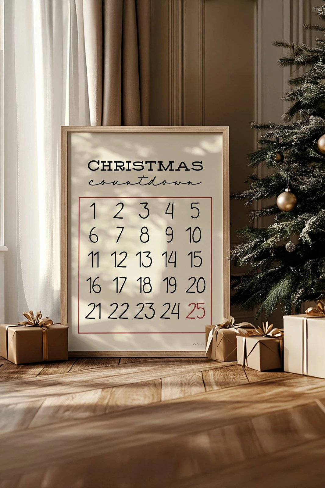 Pikturë dekorative me kornizë, Wallity, Nwyearsngmdl21