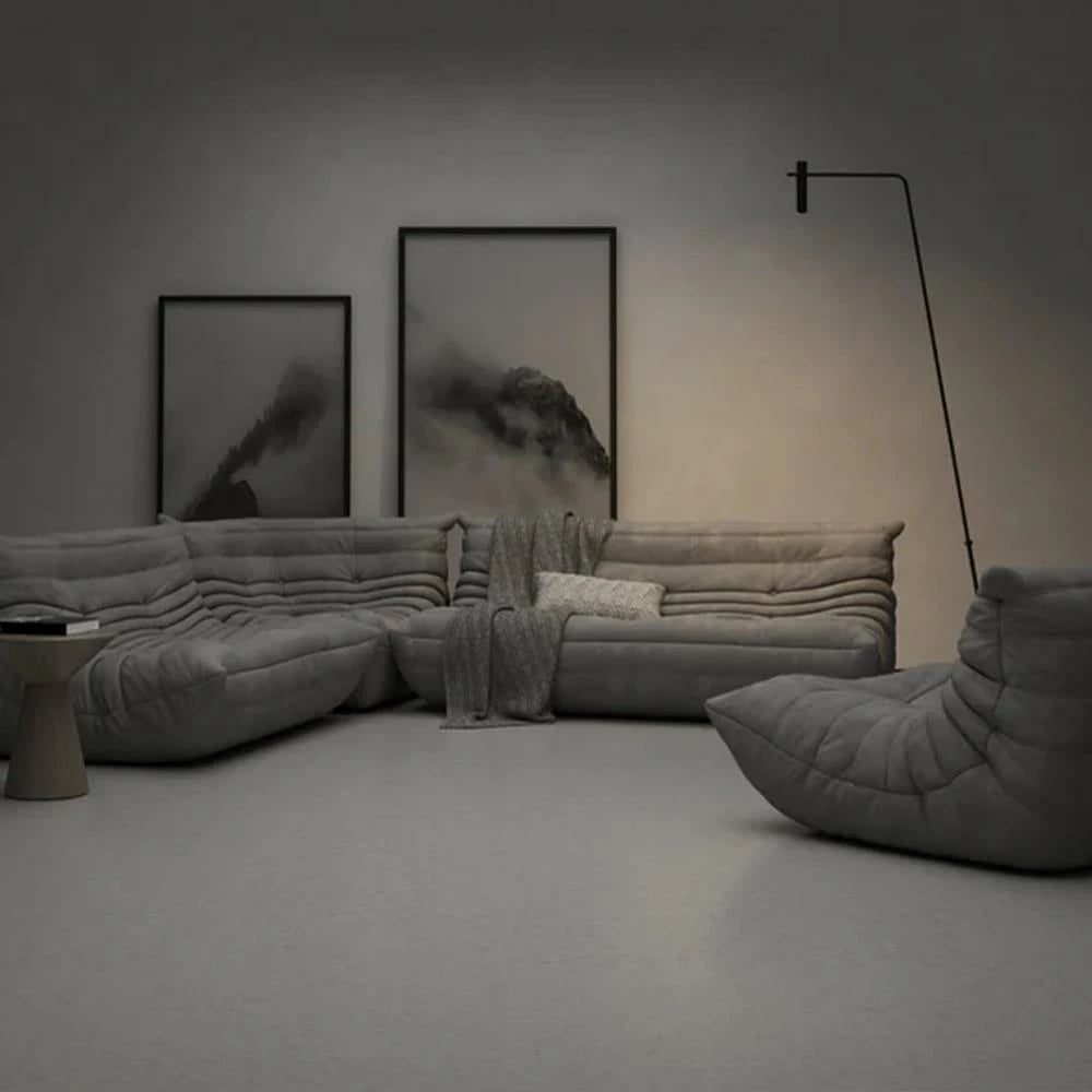 Karrige Nextdeco Togo Alcantara, Gri