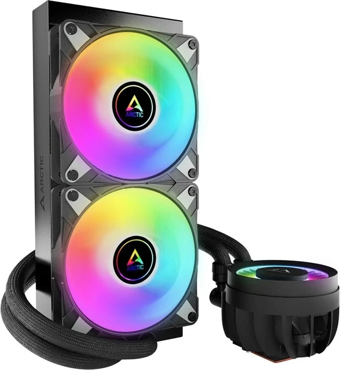 Ftohës uji Arctic Liquid Freezer III 240 A-RGB, për CPU, i zi