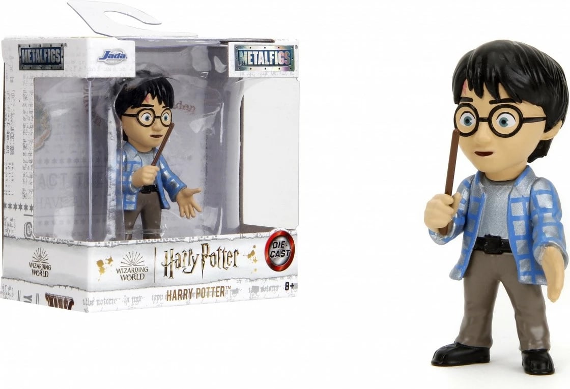 Figurë metalike Harry Potter JADA TOYS 253180008, 6.5 cm, 4 lloje