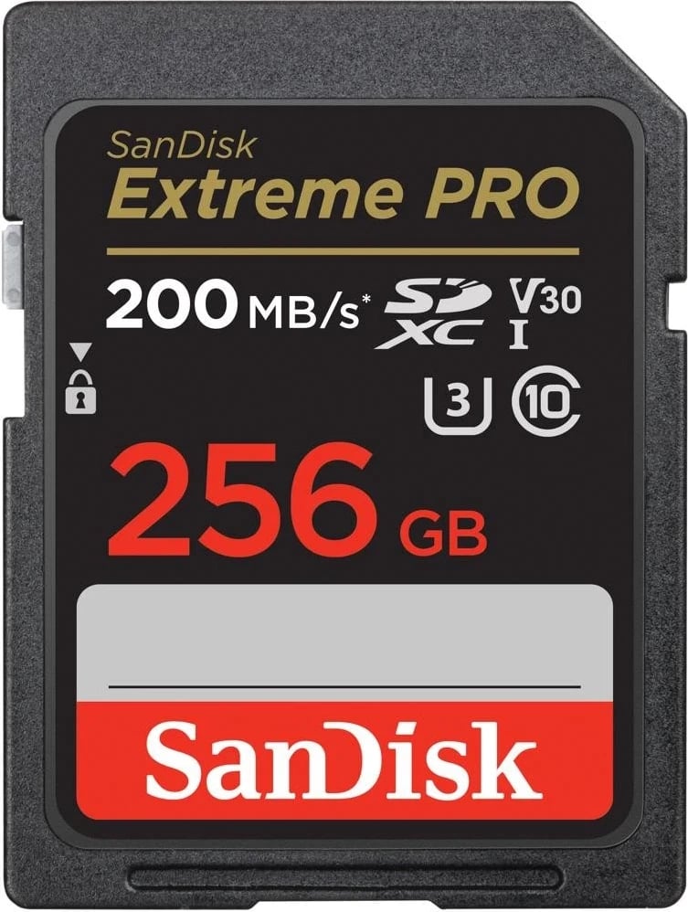 Kartë memorie SanDisk, Extreme Pro SDXC, 256GB
