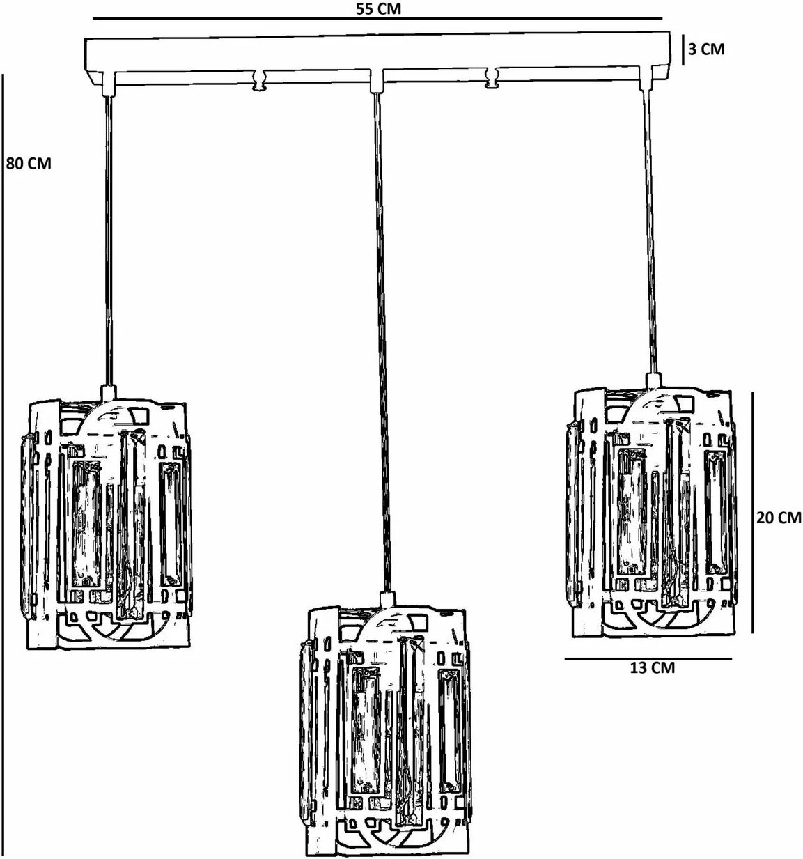 Llambadar Opviq, ngjyrë ari, 9045-5