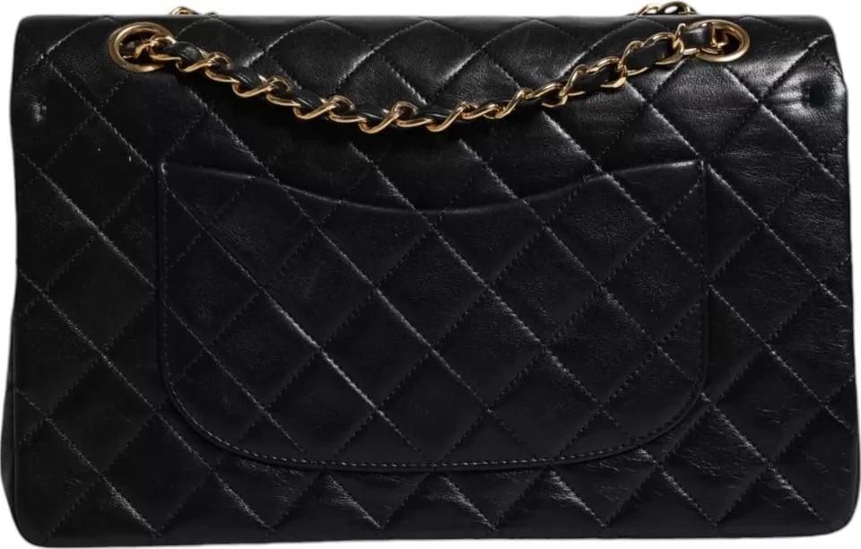 Çantë Chanel për femra, e zezë