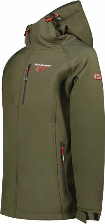 Jakne softshell për meshkuj Geographical Norway, e gjelbër