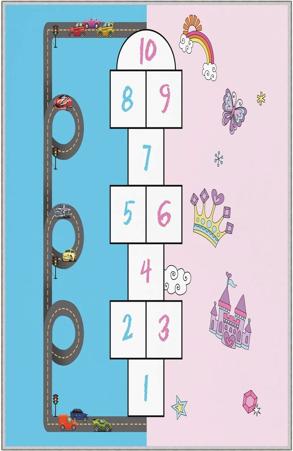 Qilim për korridor, shumëngjyrësh, Conceptum Hypnose, HMNT465, 80x150cm