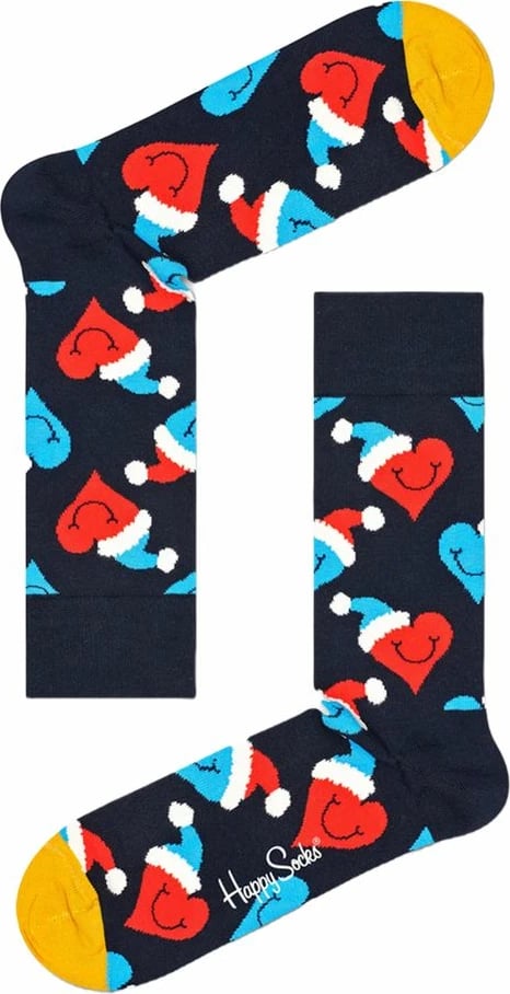 Çorape Happy Socks për femra, të zeza