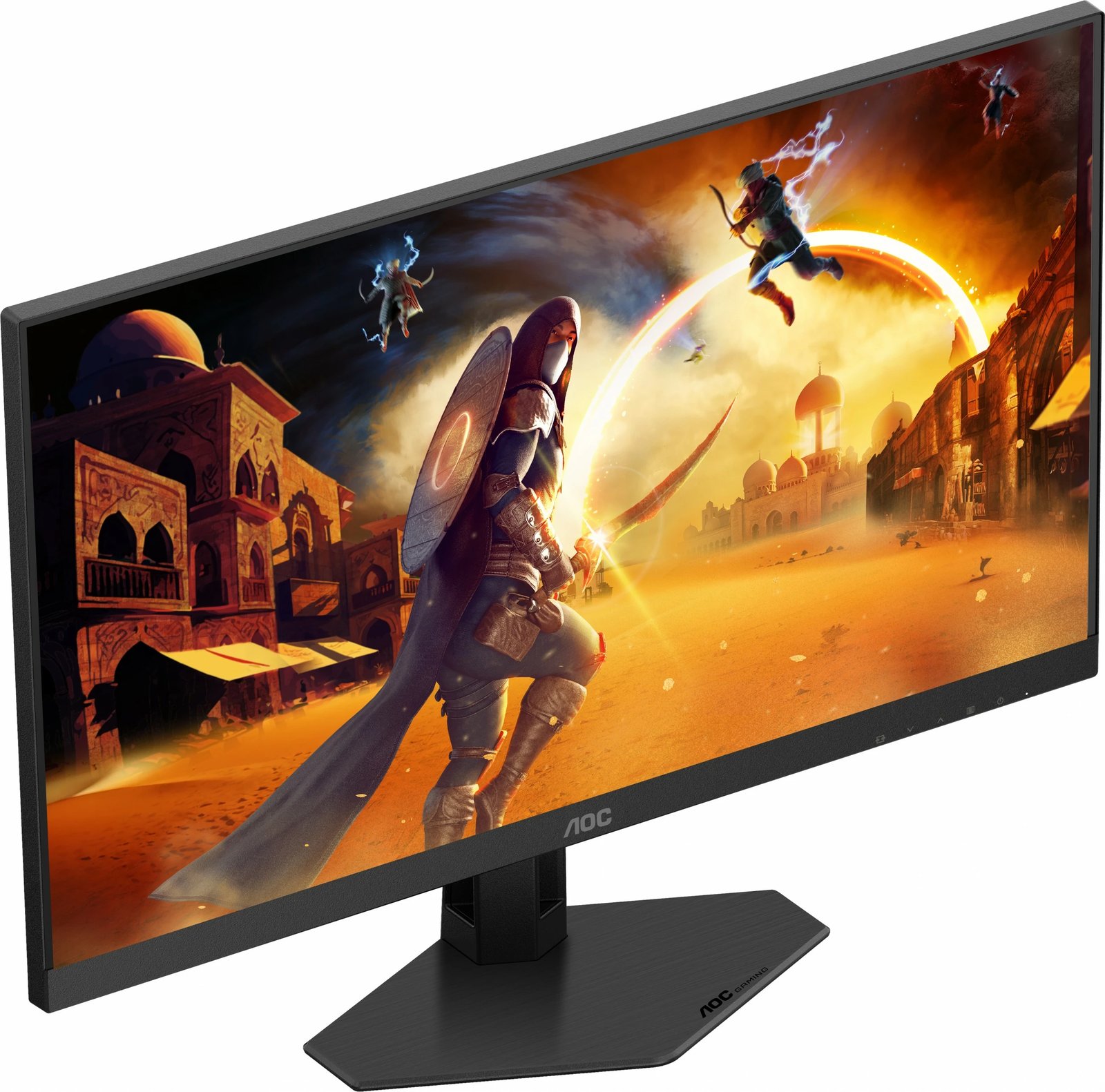 Monitor gaming AOC 27G4HRE 27 inç, Full HD, 200Hz, IPS, i zi/kuq Monitor gaming AOC 27G4HRE 27 inç, Full HD, 200Hz, IPS, i zi/kuq