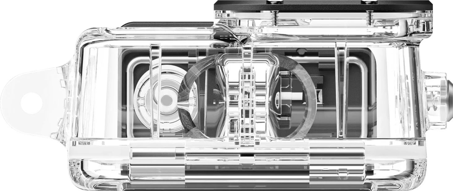 Kasë zhytjeje Insta360 Ace Pro 2, deri 60m, transparente/zezë