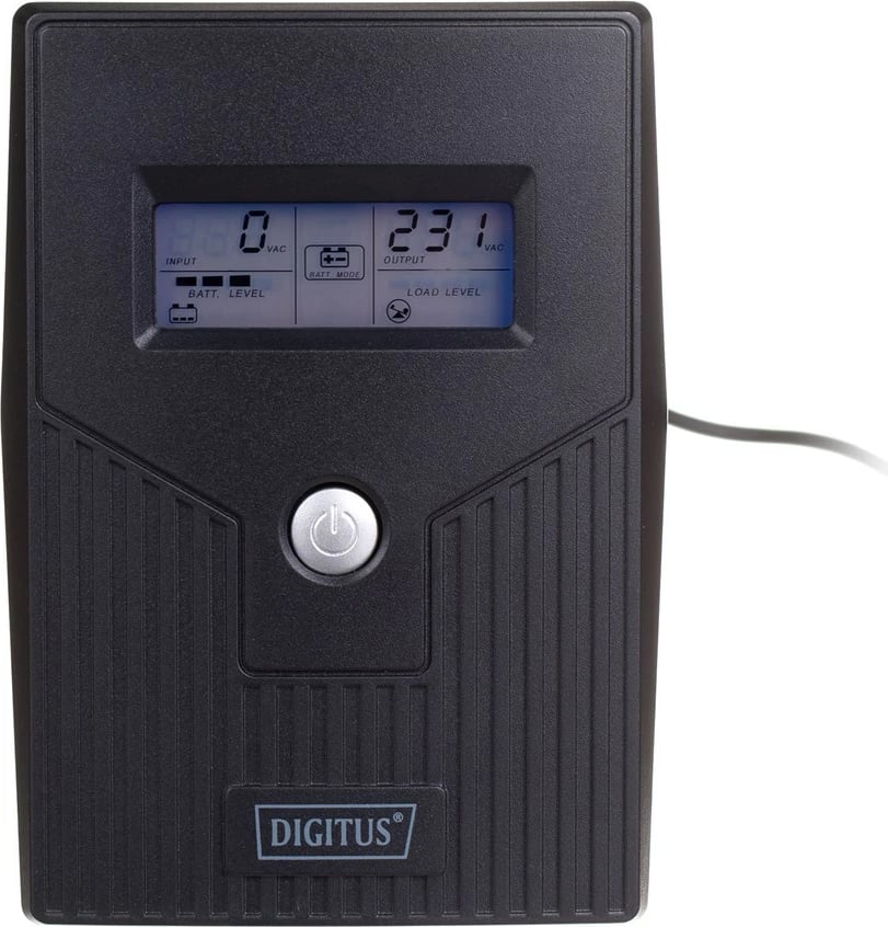 UPS DIGITUS DN-170063-LCD, 0.6 kVA, 360 W, LCD, i zi