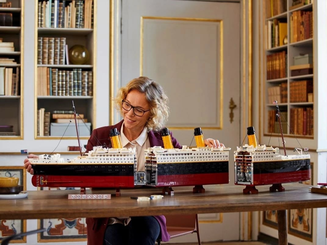 Set LEGO Titanic, 10294, për të rritur, 9090 pjesë