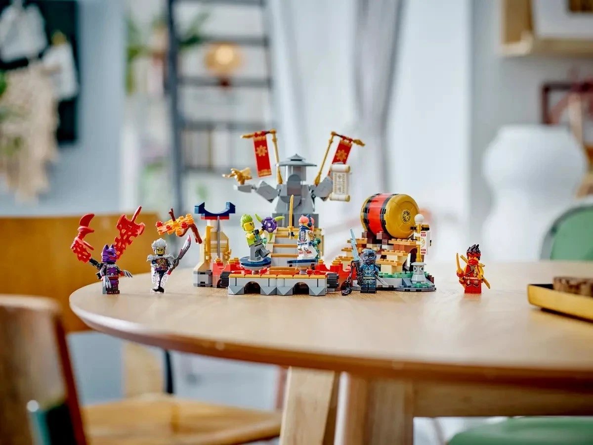 Set figura LEGO NINJAGO Tournament Battle Arena 71818,  6 pjesë