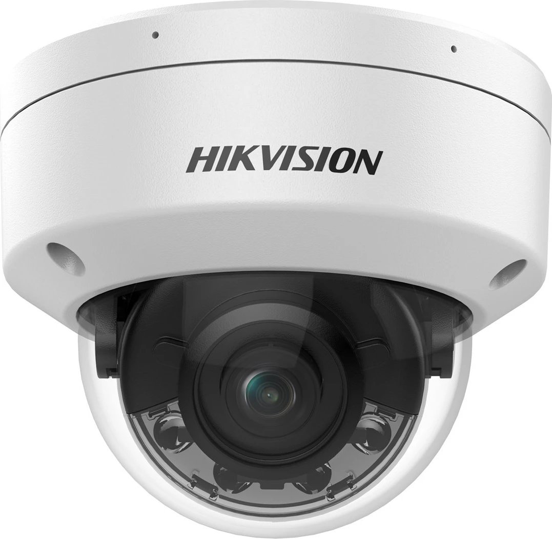 Kamerë sigurie IP Hikvision DS-2CD2187G2H-LISU(2.8mm)(eF), 8 MP, Dome, Bardhë