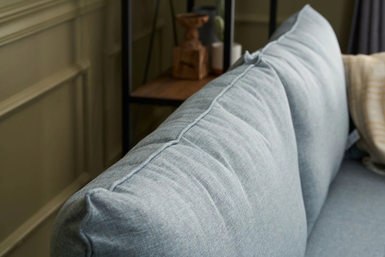Kauç dy ulëse, ngjyrë kaltër, Bella Soft, Atelier del Sofa