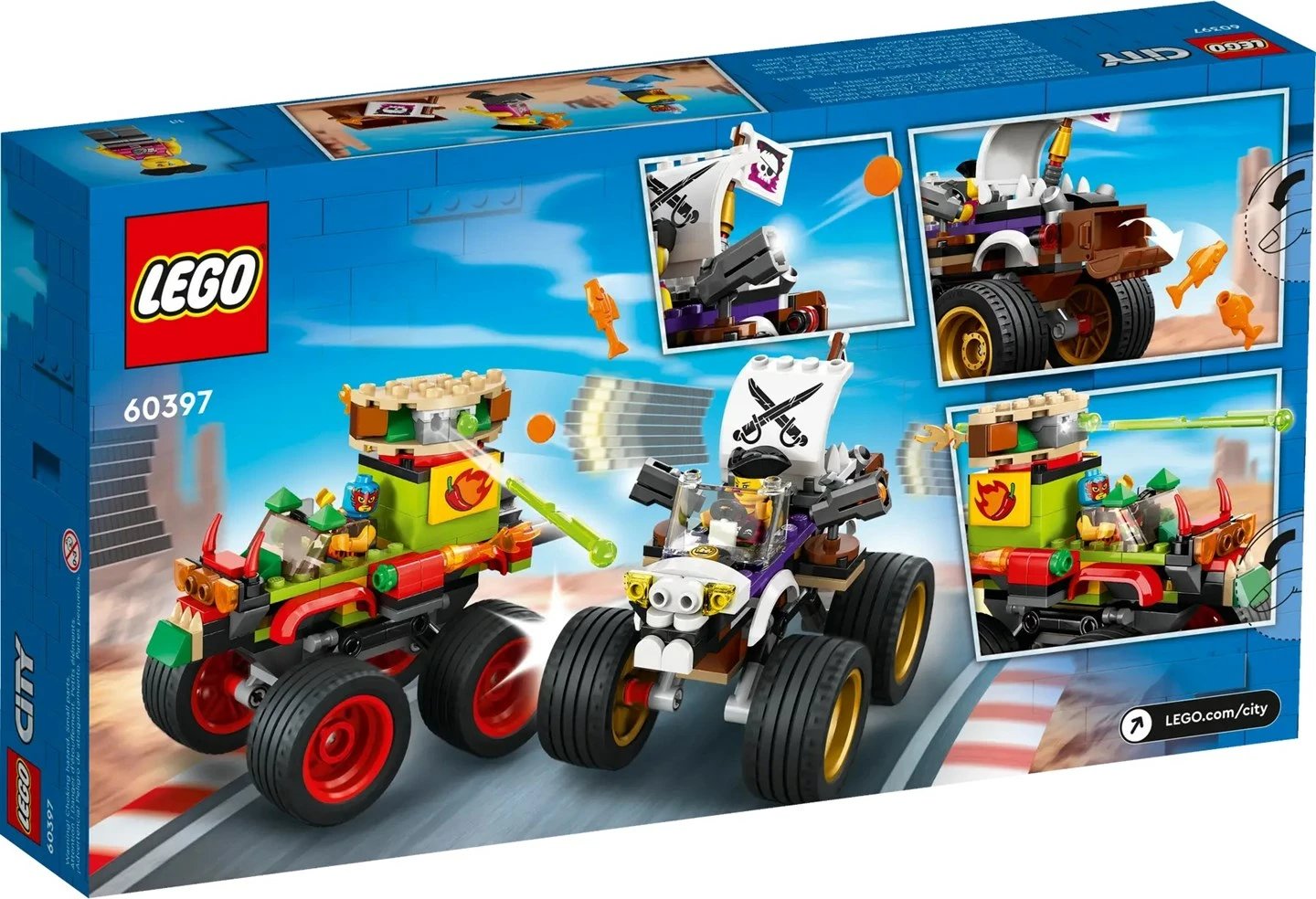 Set Lego CITY 60397 Monster Truck Race