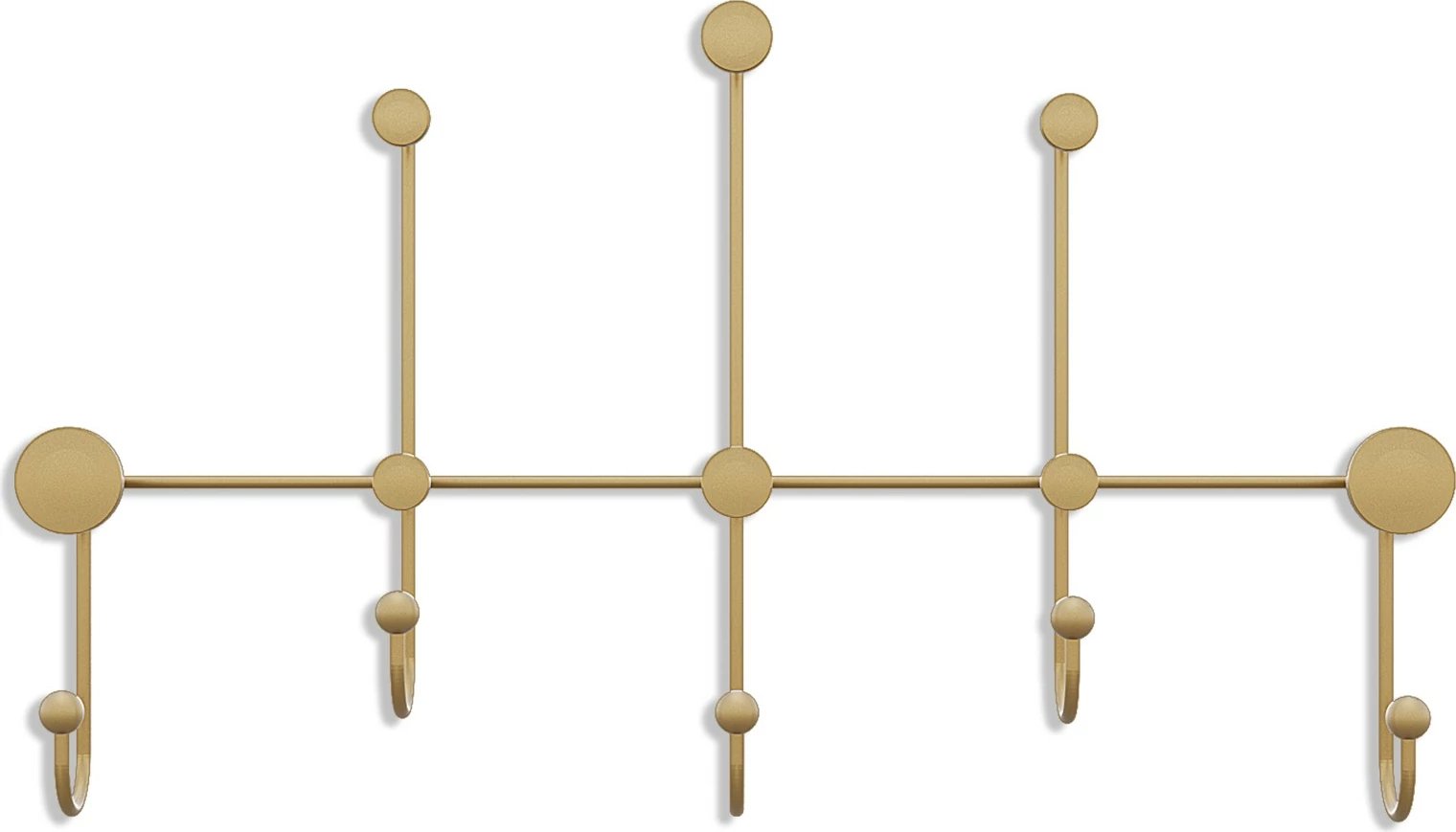 Varëse muri metalike, ngjyrë ari, Wallity Iyon-A