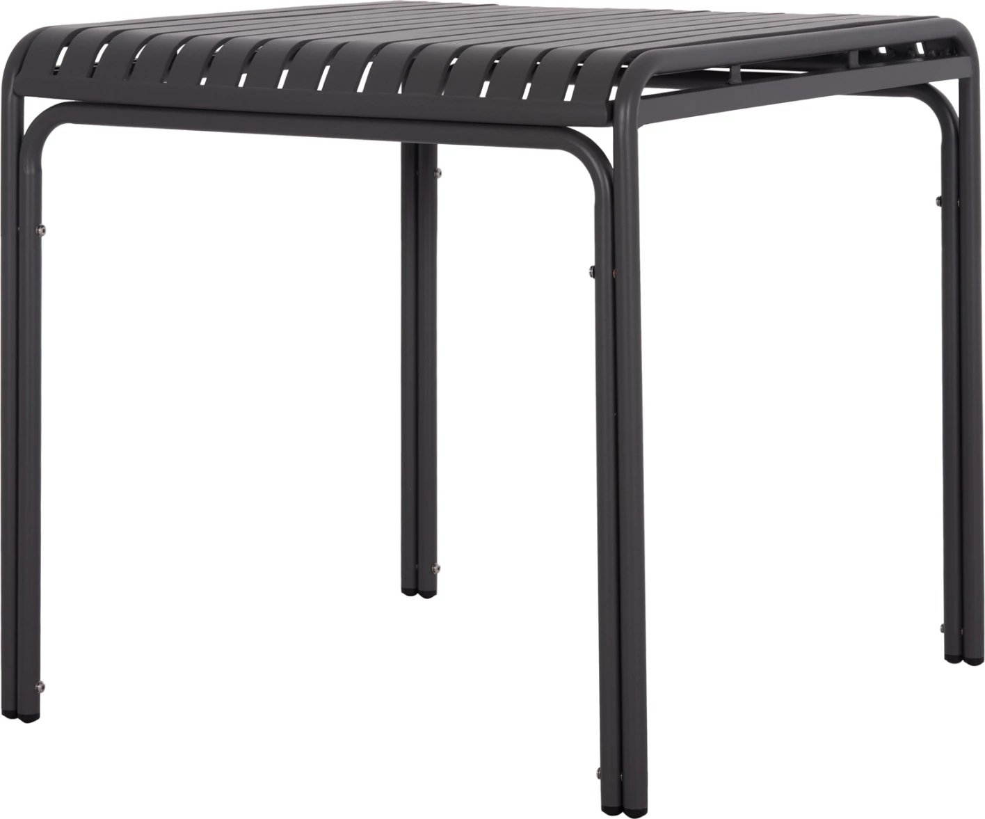 Tavolinë katrore alumini për jashtë, ngjyrë gri, RACHEL FH6338.01, 80x80x76cm