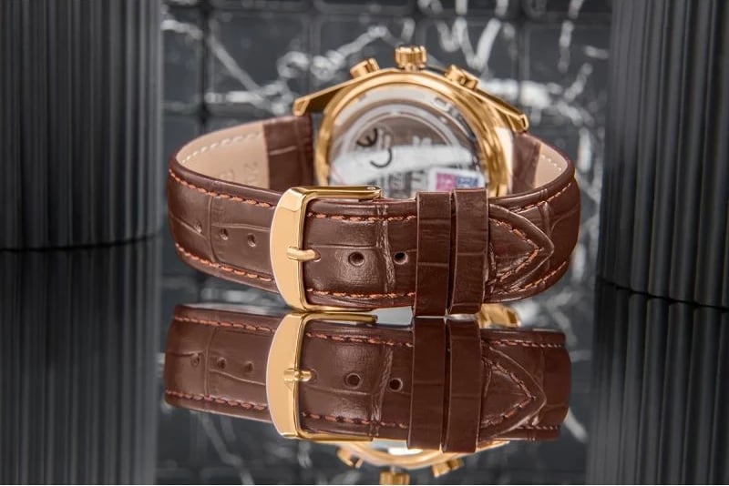 Orë dore për meshkuj Skmei, kafe