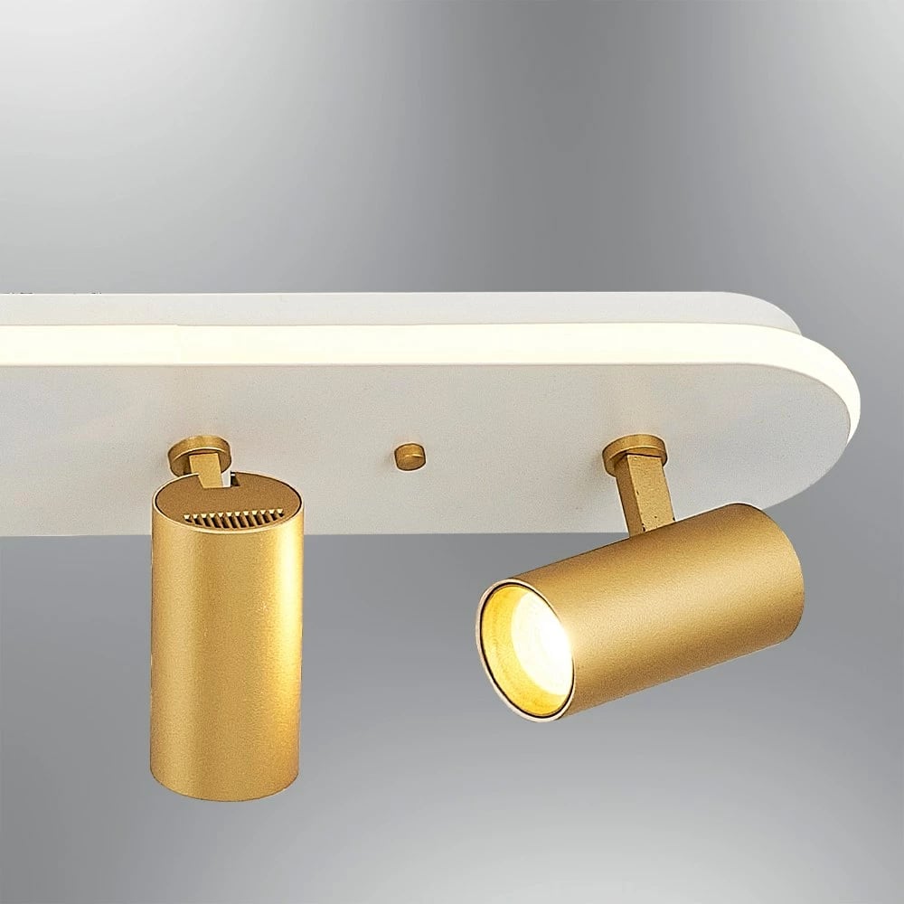 Llambë muri Opviq, 4156-2-01, e bardhë dhe e artë