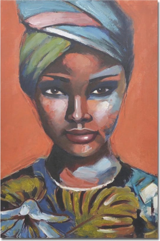 Pikturë dekorative Kenya, shumëngjyrëshe, kanavacë, dru, 60x90x3cm