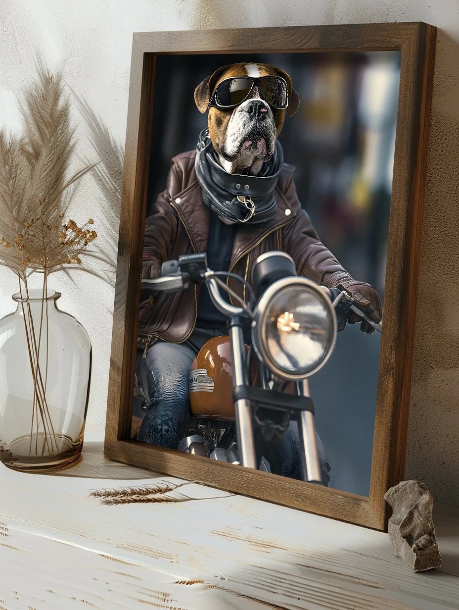 Pikturë dekorative me kornizë, MDF, Wallity, GE052-L