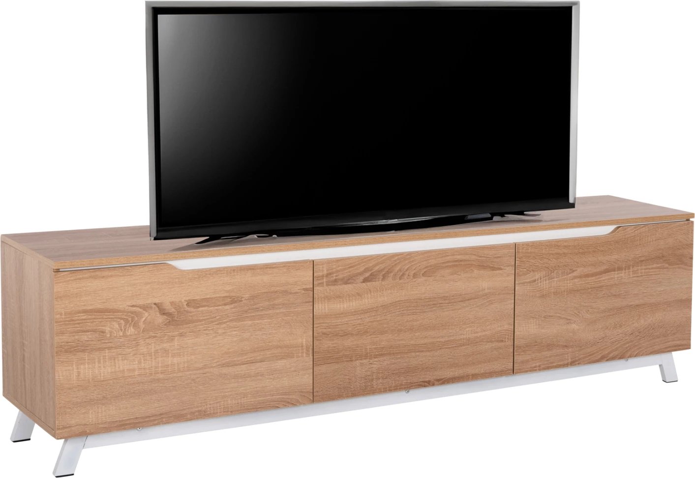 Mobilje TV KIMIA FH8902.13 melamin Sonama-bardhë 180x35x48.5H cm