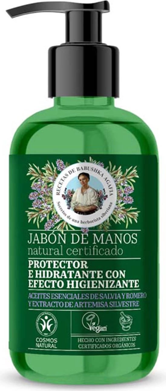 Sapun për duar Green Agafia Protector Efecto Higienizante 300ml Sapun për duar Green Agafia Protector Efecto Higienizante 300ml