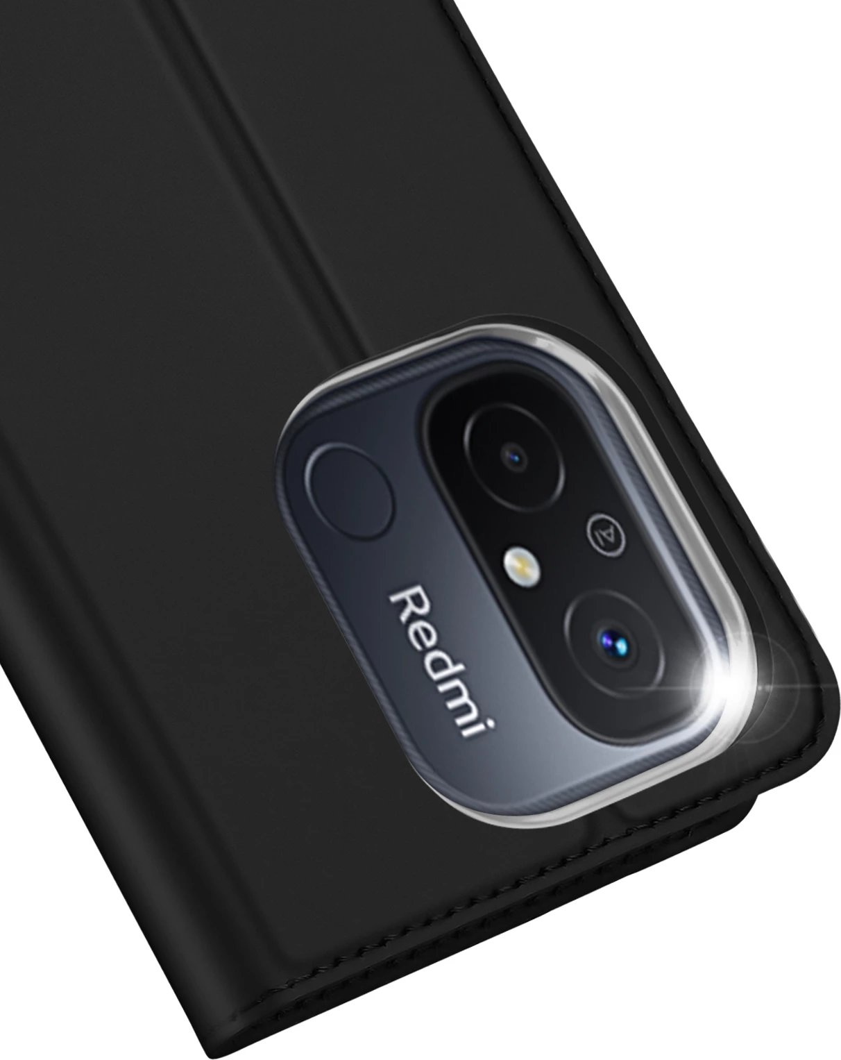 Mbështjellës Dux Ducis Skin Pro për Xiaomi Redmi 11A / Poco C55 / Redmi 12C, me kapak, xhep kartele, funksion standi, i zi Mbështjellës Dux Ducis Skin Pro për Xiaomi Redmi 11A / Poco C55 / Redmi 12C, me kapak, xhep kartele, funksion standi, i zi