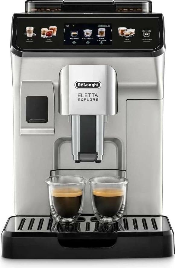 Aparat kafeje DeLonghi Eletta Explore ECAM 450.55.S, ngjyrë argjendi