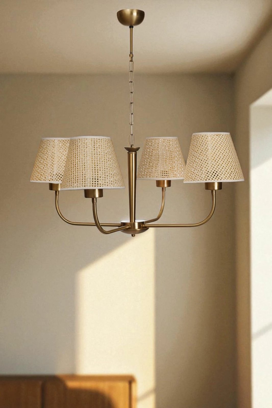 Llambadar Opviq, 8983-4, bezhë dhe ari