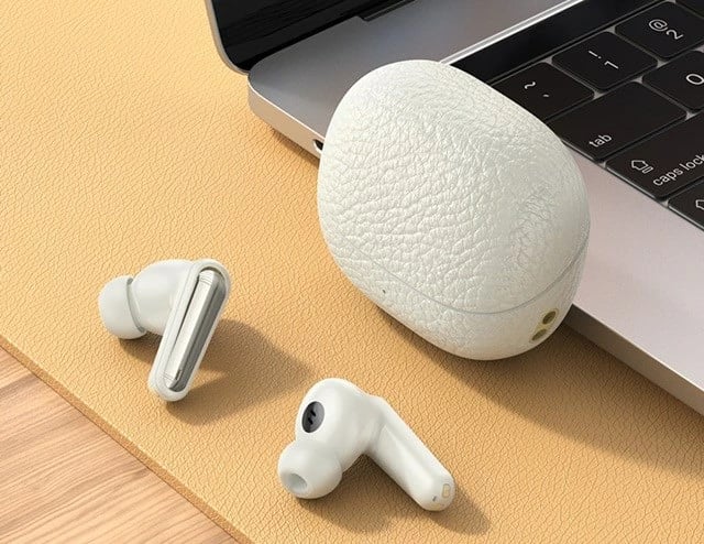 Kufje wireless HOCO EQ23 PLUS II, in-ear, Bluetooth, milky white
