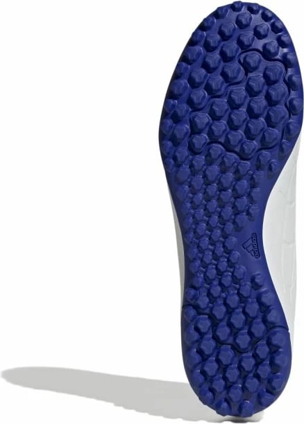 Atlete futbolli adidas për meshkuj, të bardha dhe blu