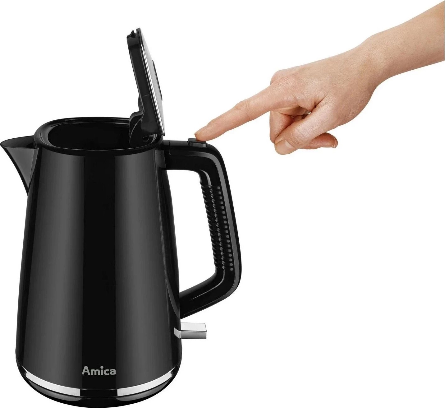 Çajnik elektrik Amica KF 3040, ngjyrë e zezë