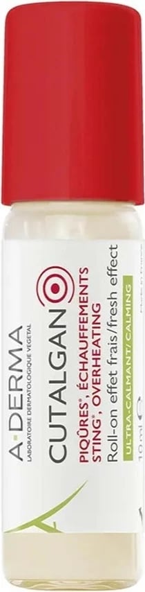 Roll-on për kujdes të lëkurës A-Derma Cutalgan 10ml Roll-on për kujdes të lëkurës A-Derma Cutalgan 10ml