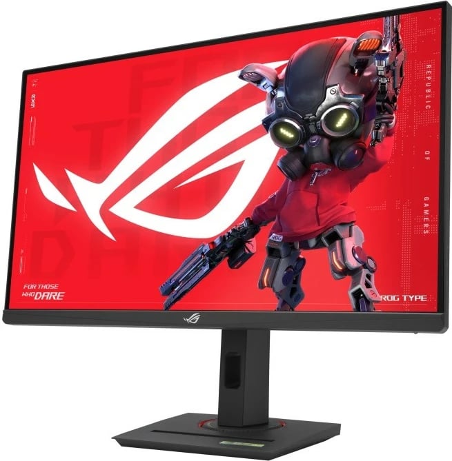 Monitor gaming, Asus ROG Strix XG27ACMS, 27" QHD 2560x1440, 320 Hz OC 0.3 ms Fast IPS, USB‑C DP Alt Mode HDMI DP, i zi