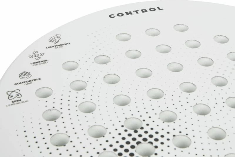 Raketë padeli Virtufit, e bardhë dhe e zezë