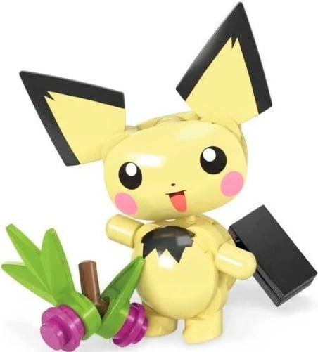 Set ndërtimi Mega Bloks Pokémon Forest Adventure Pikachu, 84 pjesë