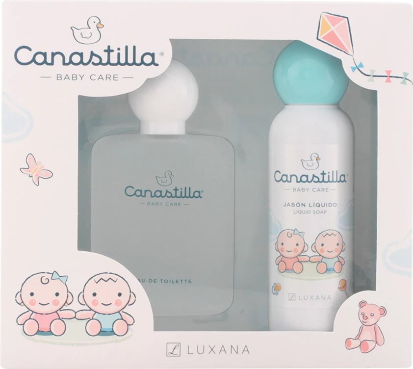 Set dhuratë për bebe Luxana Canastilla 2 pjesë