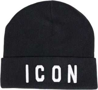 Kapelë për meshkuj Icon, e zezë