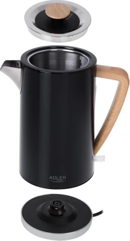 Çajnik elektrik, Adler AD 1347, 1.7 L, STRIX, 1850-2200W, inox, i zi