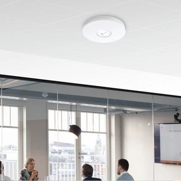 Access Point TP-Link Omada AX5400, WiFi 6, 5400 Mbit/s, 2.4 - 5 GHz, i bardhë