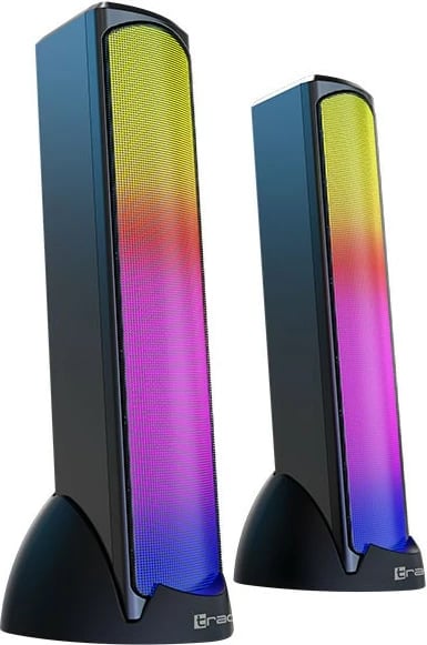 Altoparlantë, Tracer, Sigma 2.0 TRAGLO47529, 10W RMS, USB 5V, Bluetooth, RGB, e zezë