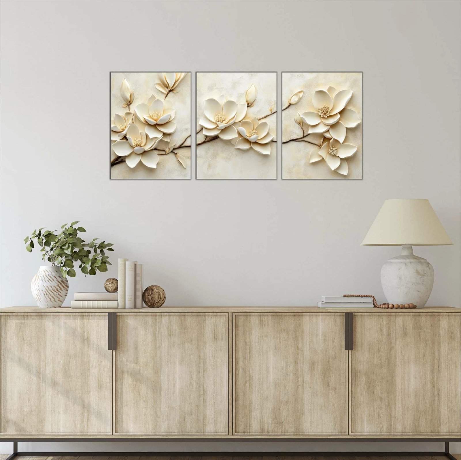 Pikturë dekorative MDF (3 copë), Wallity, shumëngjyrëshe, Mdf - 00108