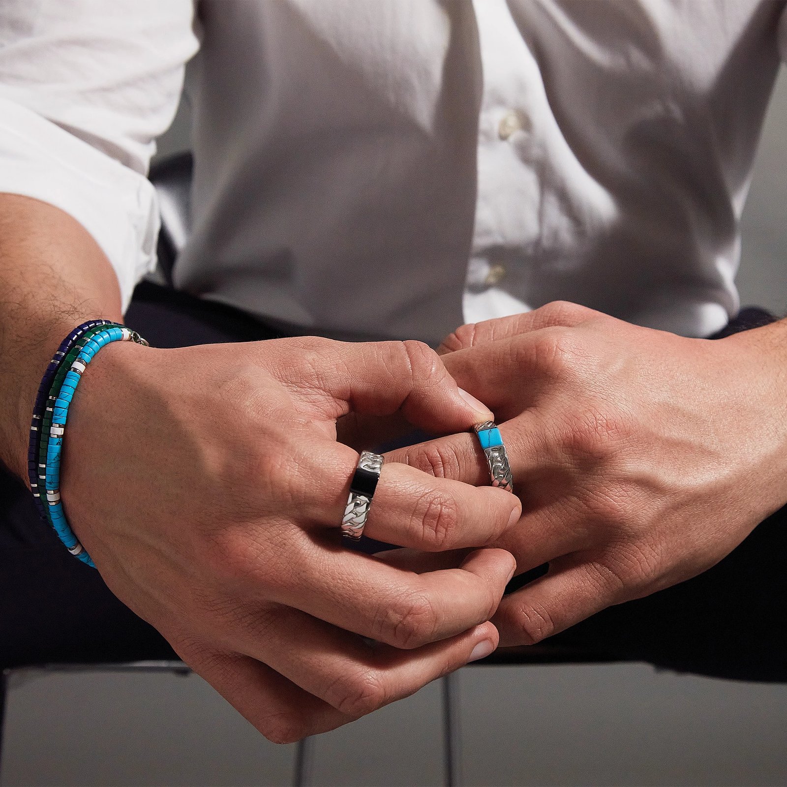 Unazë BREIL JEWELS TJ3569 për meshkuj, argjendi