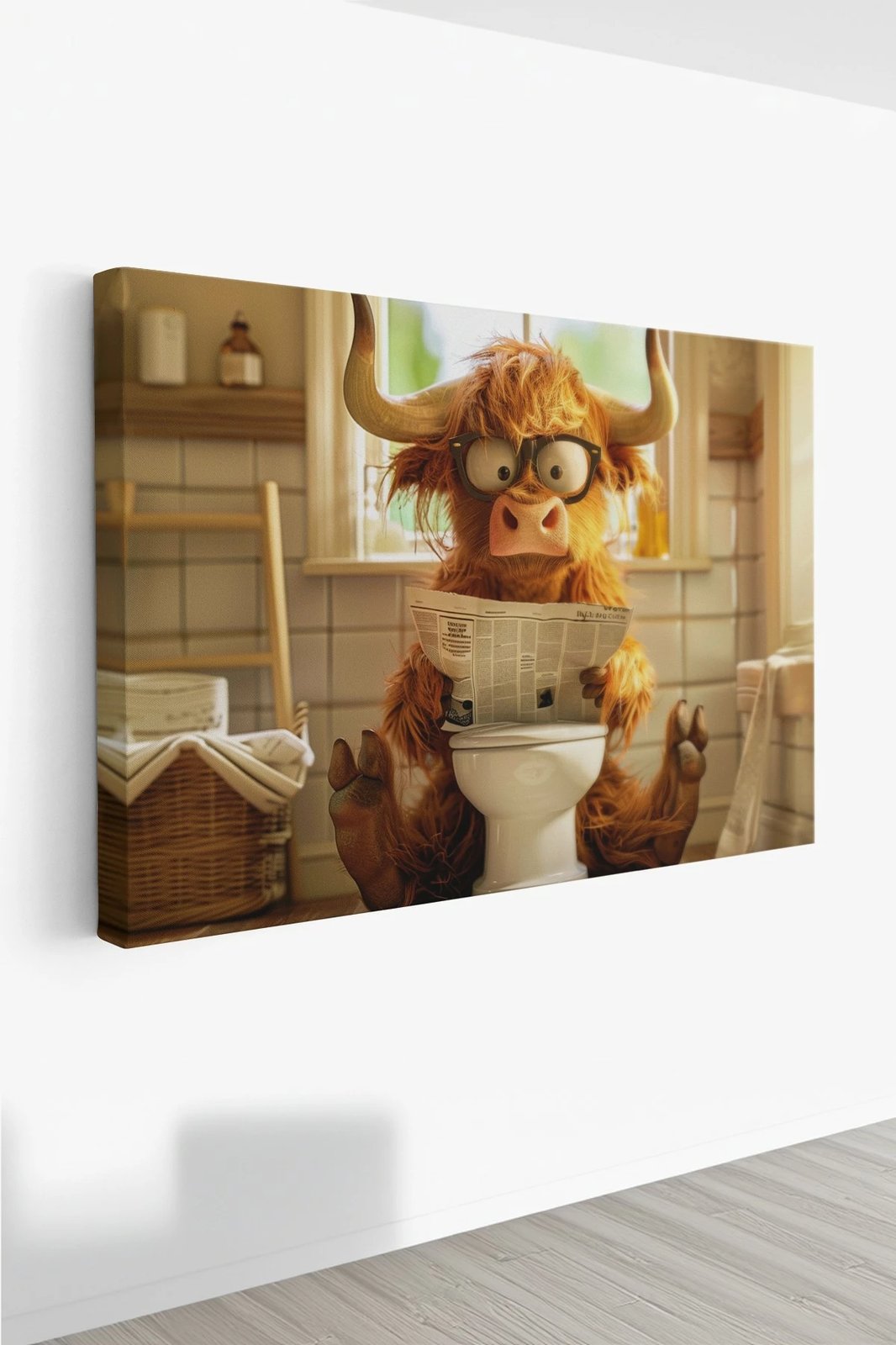 Pikturë dekorative në kanavacë, shumëngjyrëshe, Wallity, Ersyaıhyvn55, 40x60cm