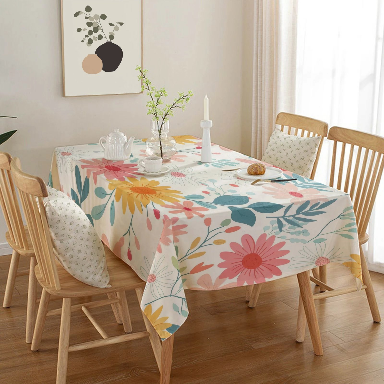 Mbulesë tavoline Hermia, Asr-tblclt25-35, 140x140cm