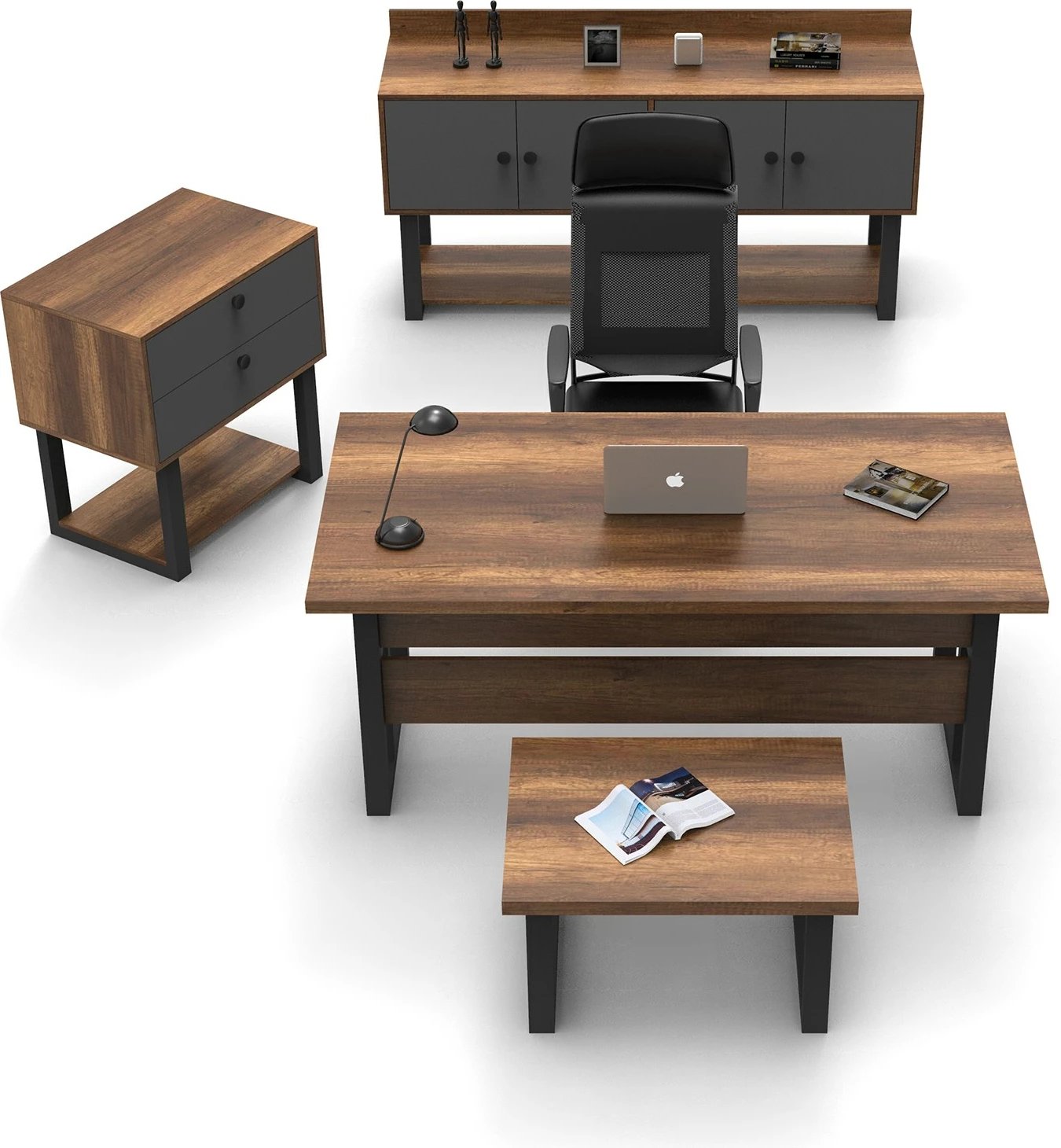 Set mobiljesh për zyre Skye Decor, Mn09-Ba